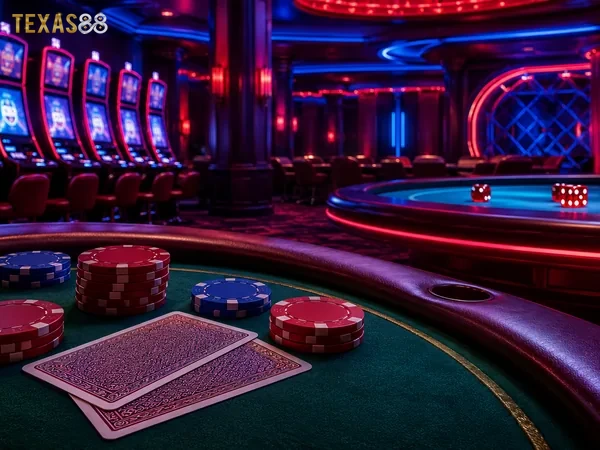Antarmuka beranda Texas88 pada perangkat digital